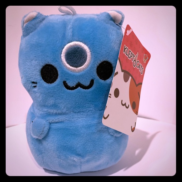 blue cat plush